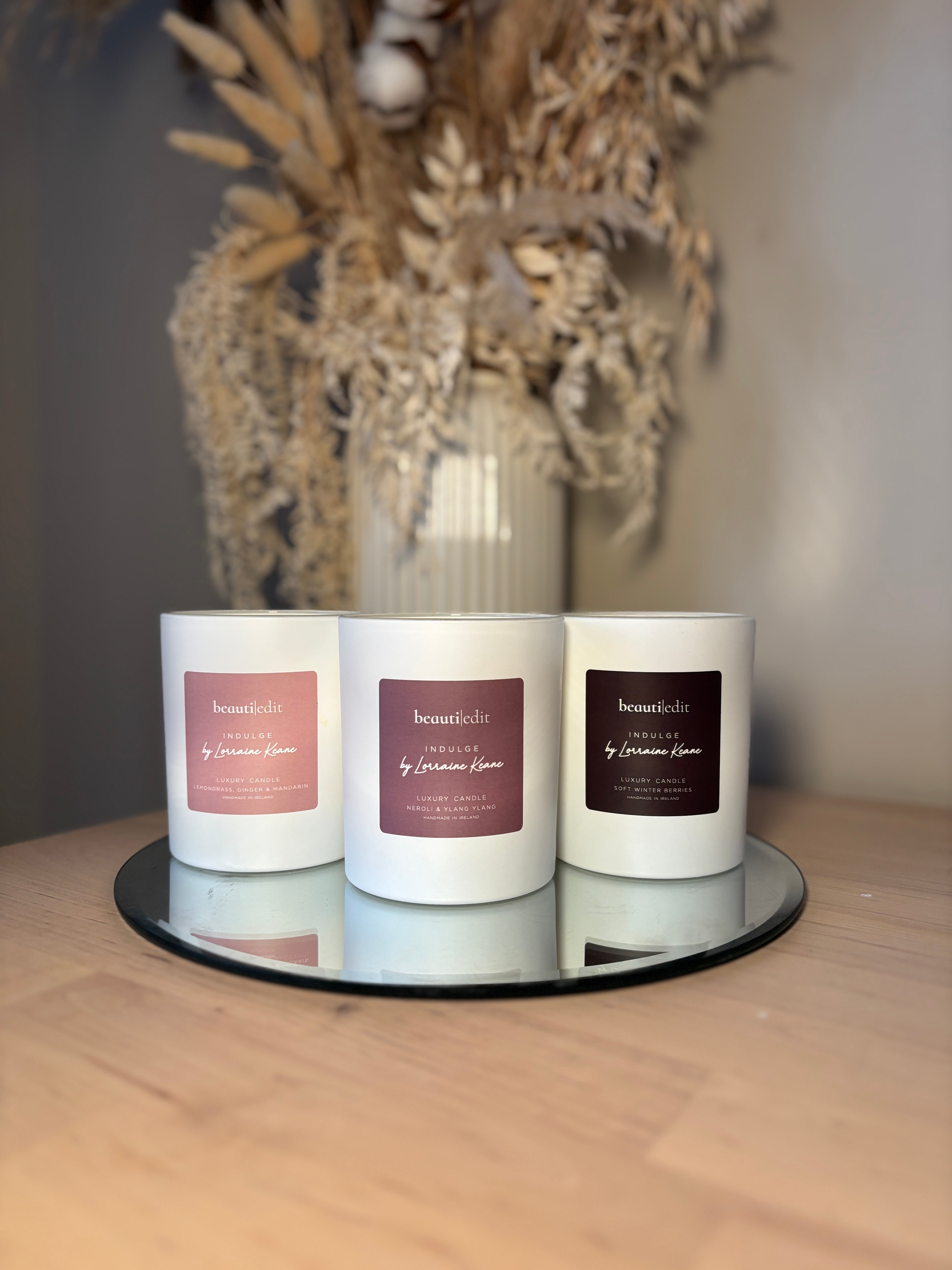 Indulge by Lorraine Keane Candle Trio